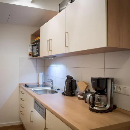 H&H Apartment Im Greifswald Eldena Nr19-Jonas Mit Terrasse Buitenkant foto